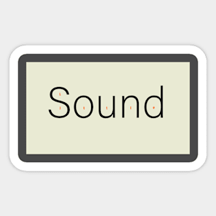 Sound Sticker